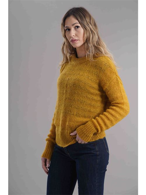 Maglia in misto lana Akep | MGKD03168GIALLO OCRA